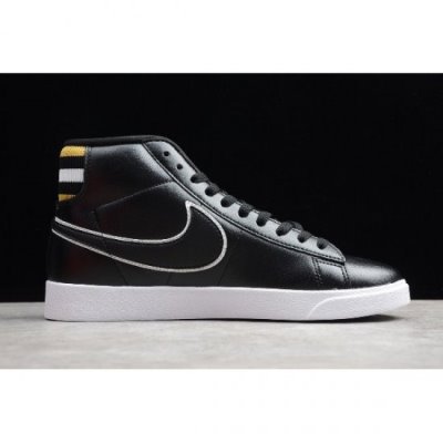 Nike Blazer Mid Premium Siyah / Kahverengi / Altın Kaykay Ayakkabı Türkiye - M6H6C55Z